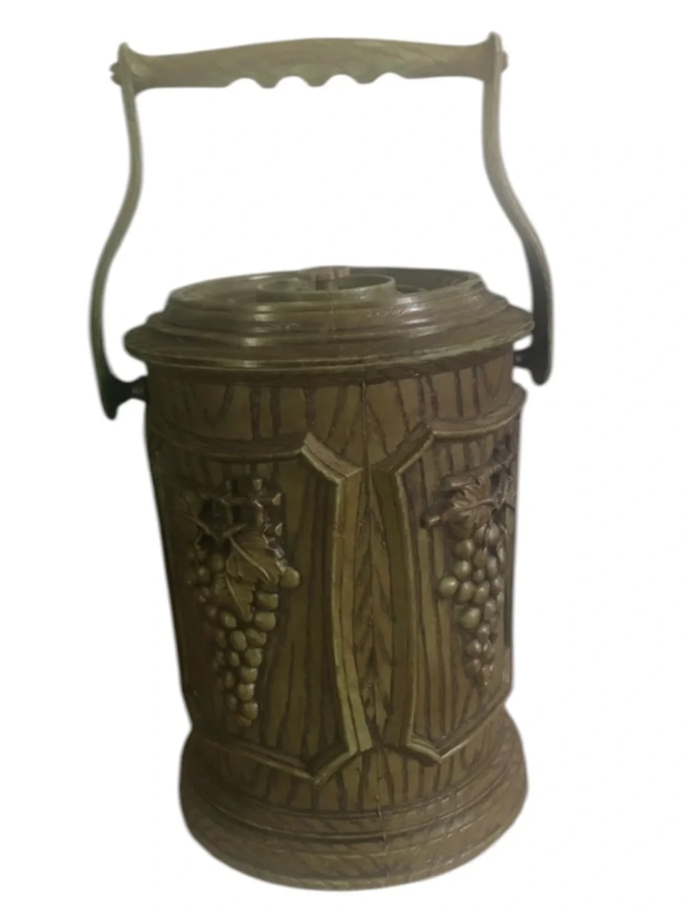 Vintage Ice Bucket with Handle